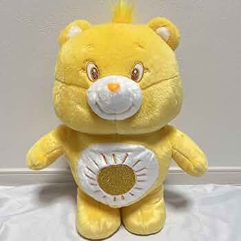 ケアベア　黄色の太陽デザインぬいぐるみ　55cm ケアベア 黄色の太陽デザインぬいぐるみ 55cm - メルカリ